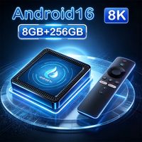 decodificador inteligente 2026 q17 8k android decodificador de tv h313 con asistente de google 8 gb 128 gb reproductor multimedia wirfi 5g bluetooth 60 video 8k decodificador rapido