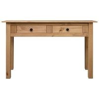 mesa consola  mesa de entrada  mesa auxiliar madera maciza pino panama range 110x40x72 cm