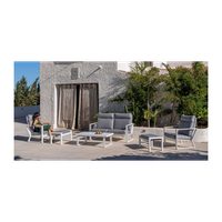 conjunto terraza jardin aluminio comodo y resistente