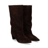 ash botas con tacon mujer - marron talla 36
