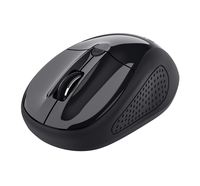 mouse trust wireless basics 4 botones y rueda desplazamiento 800-1600dpi color negro 24658