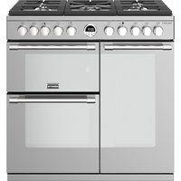 stoves sterling s900df 90 cm dual fuel range cooker - stainless steel stainless steel