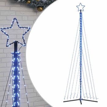 Árbol De Navidad | Decoraciones De Navidad Led 495 Leds Azul 300,5 Cm