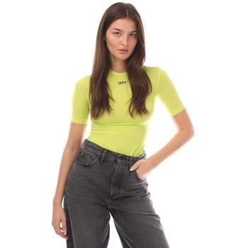 Off-White Camiseta manga larga Off Stamp Sec Skin para mujer