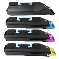 compatible multipack kyocera taskalfa 300ci printer toner cartridges 4 pack -tk865k