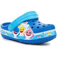 crocs zuecos fl babyshark band clog t 207066-4jl para nina