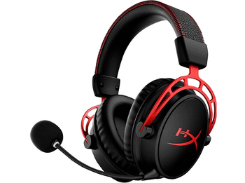 Auriculares gaming - HyperX Cloud Alpha, De Diadema, Inalámbricos, Hasta 300 horas, PC, Micrófono, Transductores de doble cámara, Negro