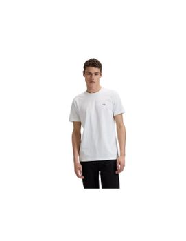 Camiseta Lee Ss Patch Logo Blanco Hombre Blanco