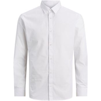 Jack & Jones Camisa manga larga 12257417 JJJOE SHIRT LS TC NOOS MNI WHITE para niño