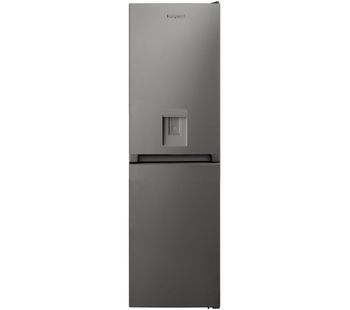 HOTPOINT Aquarius HBNF 55181 S AQUA UK 50/50 Fridge Freezer - Silver, Aqua