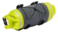 bolsa de manillar vaude trailfront 6l verde fluorescente