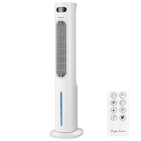 taylor swoden chilly - climatizador evaporativo 3 en 1 deposito de agua 6l y mando a distancia ventilador de torre climatizador evaporativo y humidificador en uno oscilante temporizador 3 modos