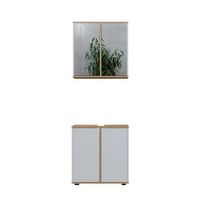 set de muebles de bano didi 2 partes unidad base 60 cm vicco