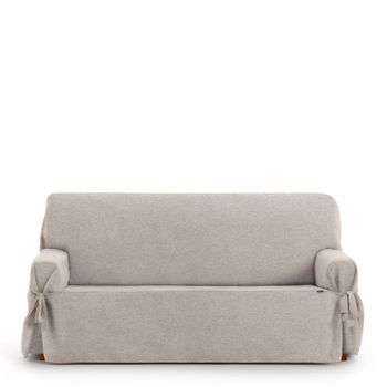 Funda De Sofá Con Lazos Valeria 6 Cubresofa Lino 2 Plazas