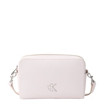 Calvin Klein Jeans. Bolso bandolera con logo CK metalizado LV04K3162G-VUW