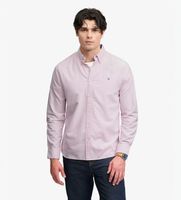 superdry para hombre m4011247a camisa preppy oxford rosa s casual algodon manga larga