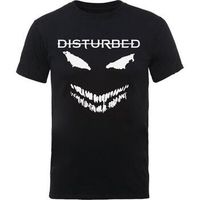 disturbed tops y camisetas scary face candle para mujer
