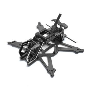 Kit de marco HGLRC Draknight de 2 pulgadas compatible con la unidad de aire DJI O4 para drones de carreras FPV de freest