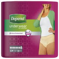 depend underwear female smallmedium pants