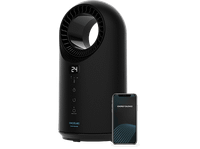 calefactor portatil - cecotec readywarm 8400 bladeless connected 1500 w oscilante 3 modos wi-fi mando a distancia negro