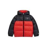 guess abrigo de plumas hooded ls padded puffer wzip para nino