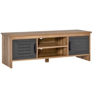 Mueble de tv 109x35x38 cm madera natural