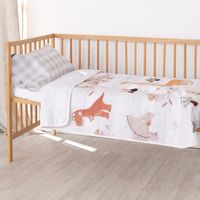 dino family colcha cuna