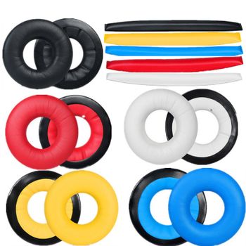 Almohadillas de Repuesto de Espuma para Auriculares Sennheiser HD25 HD25-1 HD25-II HD25SP 25SP-II, Piezas de Reparación, Cojín para la Diadema
