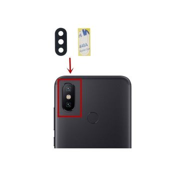 Cristal Camara Xiaomi Mi A2 Mi6x Lente Repuesto
