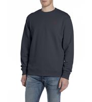 replay para hombre m310600023802 sudadera casual marino l algodon