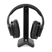 auriculares de diadema nedis hprf321bk bluetooth