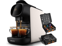 reacondicionado seminuevo muy bueno cafetera de capsulas - rphilips rlm901200 1450 w 19 bar 080 l funcion 2 tazas sistema antigoteo blanco
