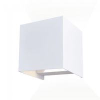 aplique led de exterior leva blanco 2x5w - 4000k
