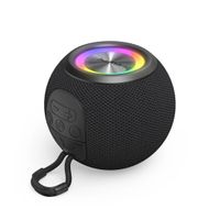 hama  altavoz bluetooth altavoces inalambricos 5w potencia iluminacion led 10h musica usb-c conexion jack 35mm negro