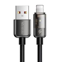 cable mcdodo ca-3140 usb a lightning 12w 12m negro