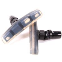 jet bmx clear brake pads clear