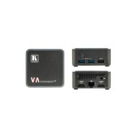 controlador de sistemas audiovisuales kramer via connect aluminio negro