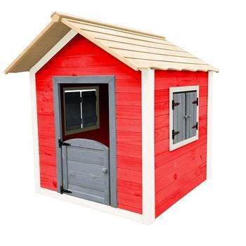 Casa De Juegos Das Kleine Schloss - 106 X 111 Cm Rojo