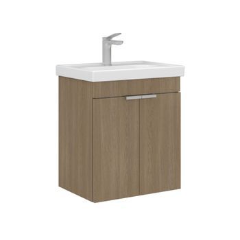 Mueble Para Lavabo  - 50 X 38 X 58 Cm - Roble Sonomo