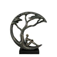 casablanca by gilde estatuilla decorativa escultura daydreamer h 32 cm