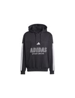 sudadera adidas tiro fl hombre negroblanco
