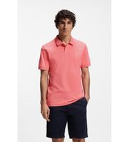 boss para hombre 50507803 polo slim fit rojo rosado s casual algodon manga corta