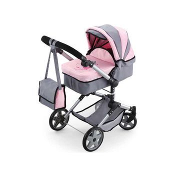 Coche Muñecas Combi  Neo Pro Gris 84x72x43 Cm