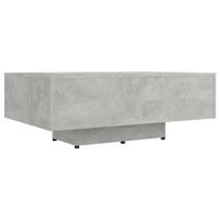 mesa de centro madera ingenieria gris hormigon 85x55x31 cm