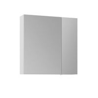 mueble de bano con espejo  - 66 x 16 x 60 cm - blanco