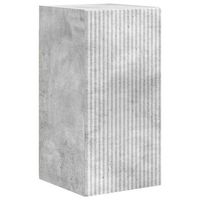 mueble de tv montado en la pared 30 x 31 x 60 cm concreto vidaxl