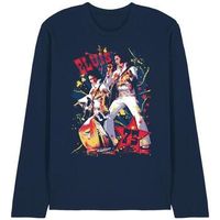 elvis presley camiseta manga larga eagle elvis para hombre