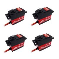 4pcs jx servo pdi-6225mg-300 grado pdi-6225mg 25kg servo digital de engranaje metalico para avion rc