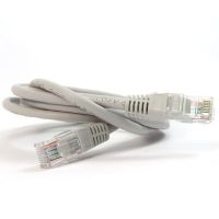 cable de red pinbox cat 5e utp 15 metros gris rj45 macho-macho