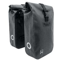 alforjas de bicicleta impermeables gris 34 l willex